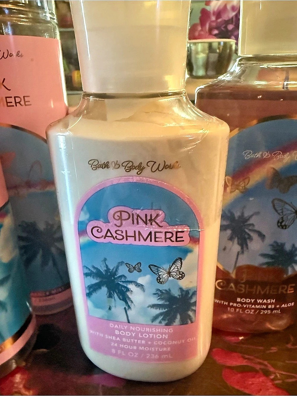 Bath & Body Works Pink Cashmere Daily Nourishing Body Lotion Pink